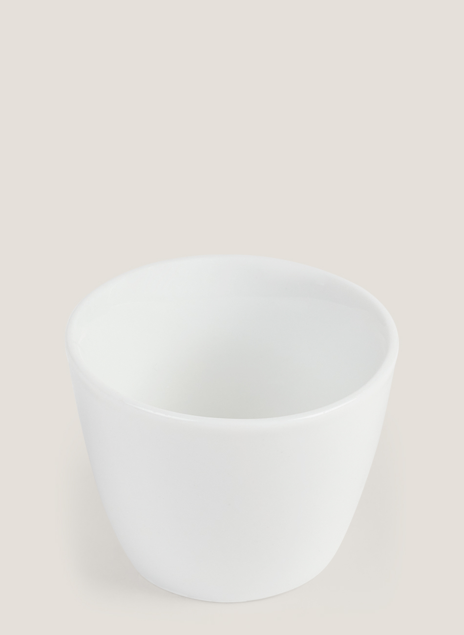 Bol vaso porcelana tokyo blanco y negro