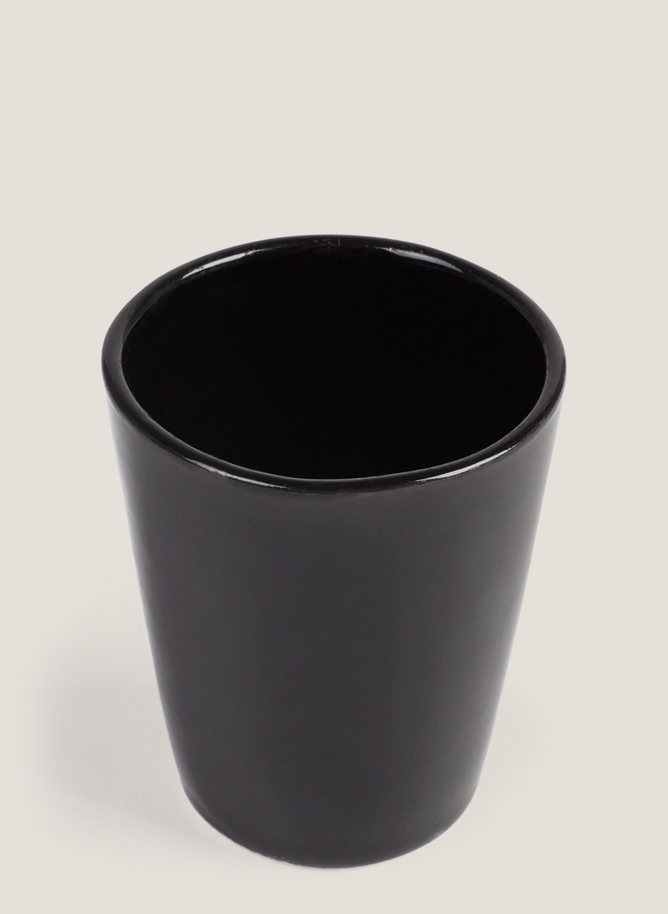Bol vaso porcelana tokyo blanco y negro