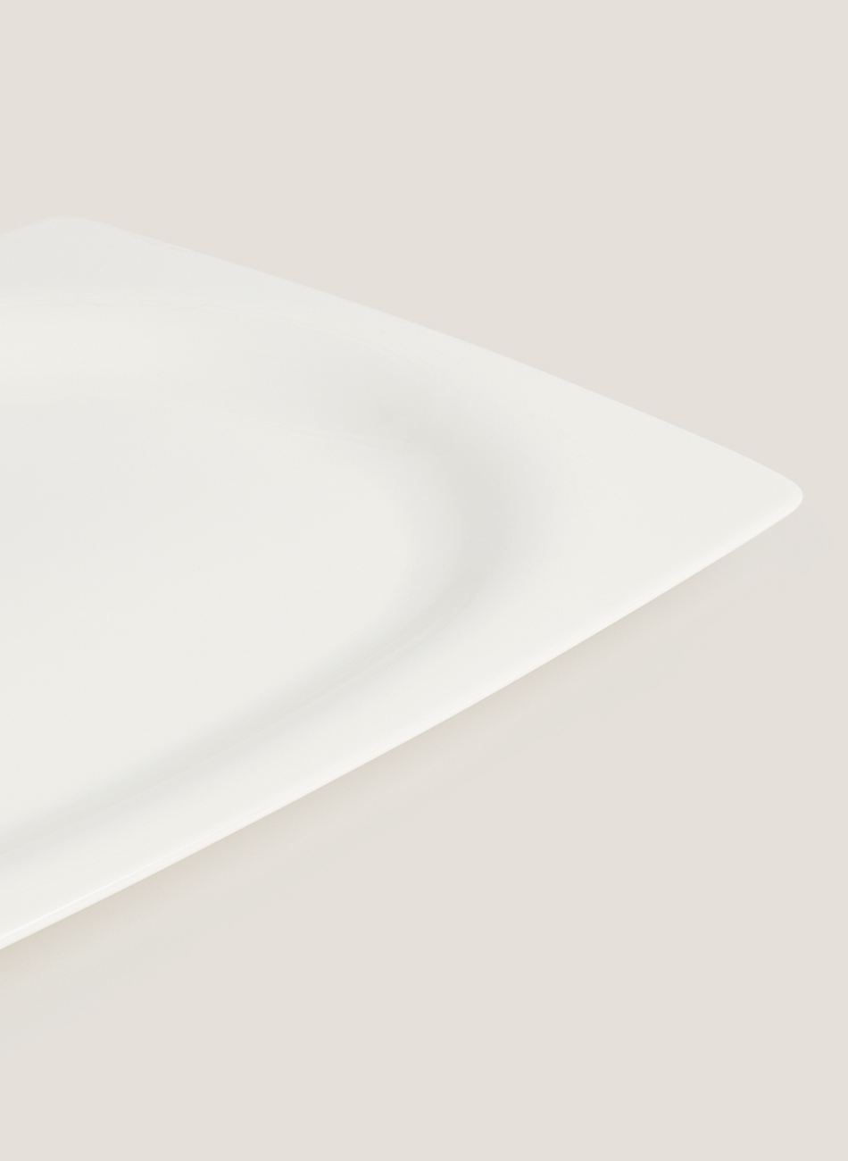 Fuente porcelana marfil