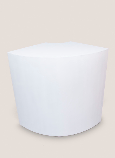 Barra line curva blanca