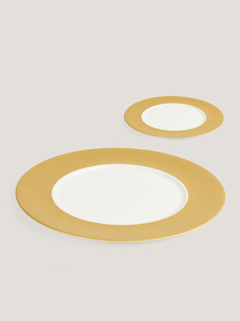 Vajilla banda dorada