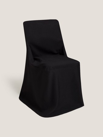 Silla plegable con funda negra