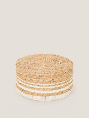 Puff / mesa mimbre begur grande