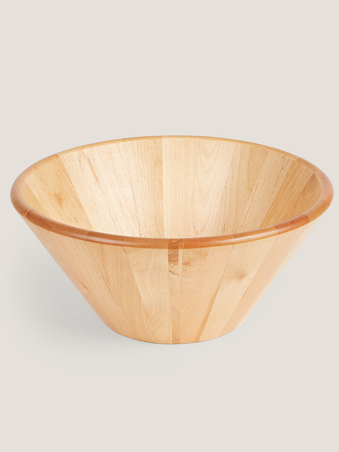 Bol cónico wood