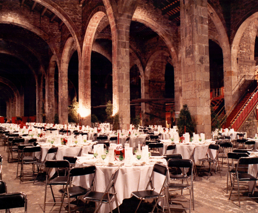 Banquete en las Drassanes en 1989