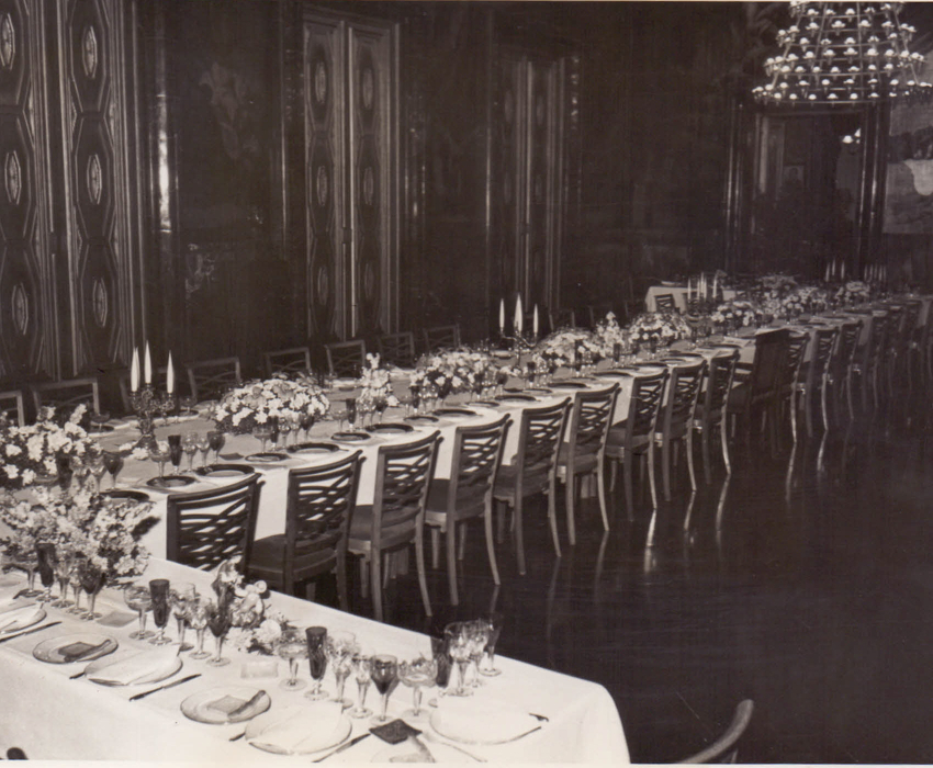 Banquete principios de los 70