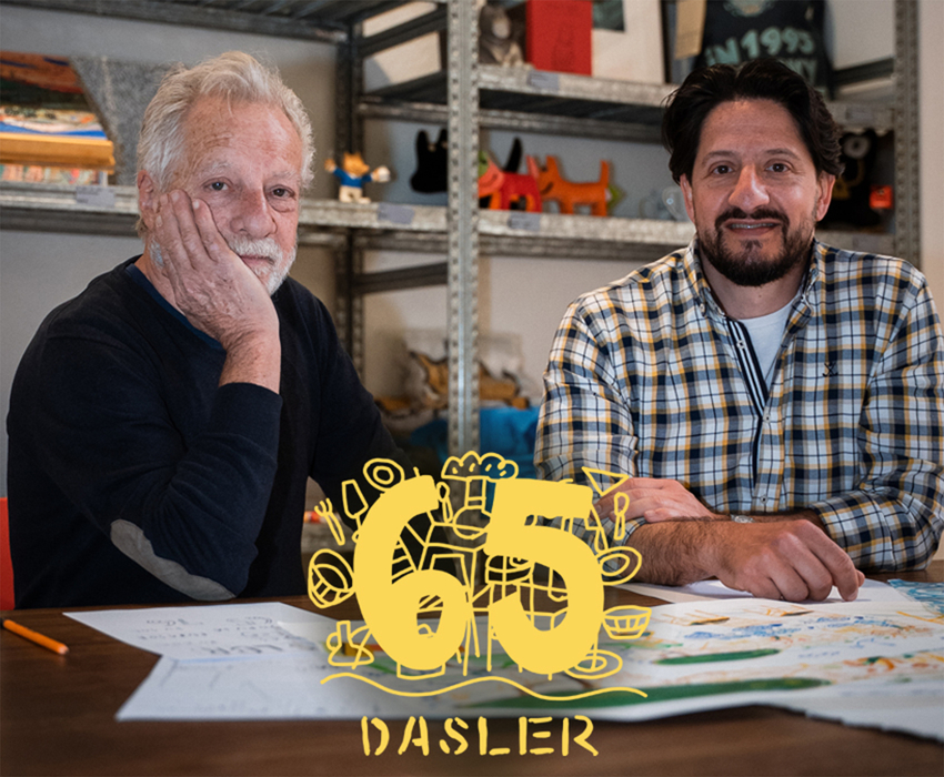 Colaboración con Xavier Mariscal para el 65 aniversario