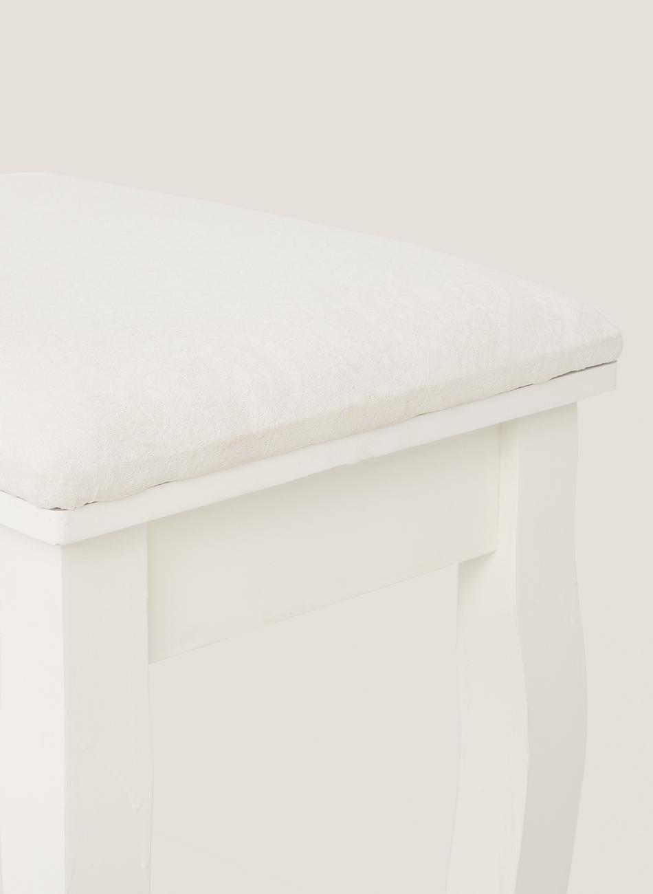 Banqueta julieta blanca