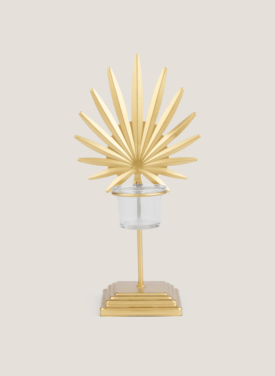 Canelobre fulla daurat