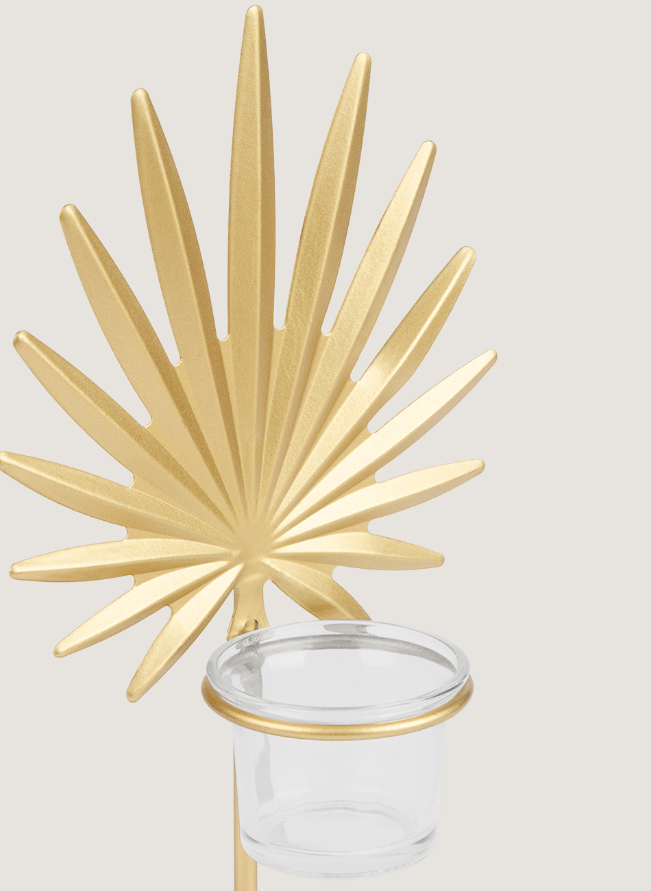 Canelobre fulla daurat