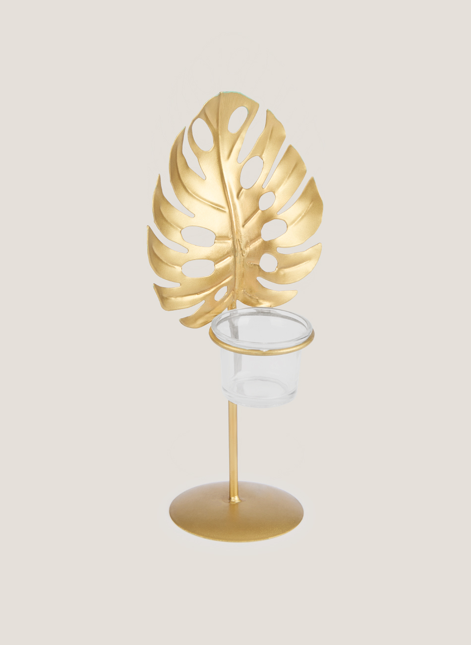 Canelobre fulla daurat