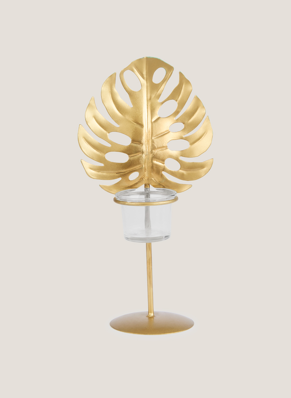 Canelobre fulla daurat