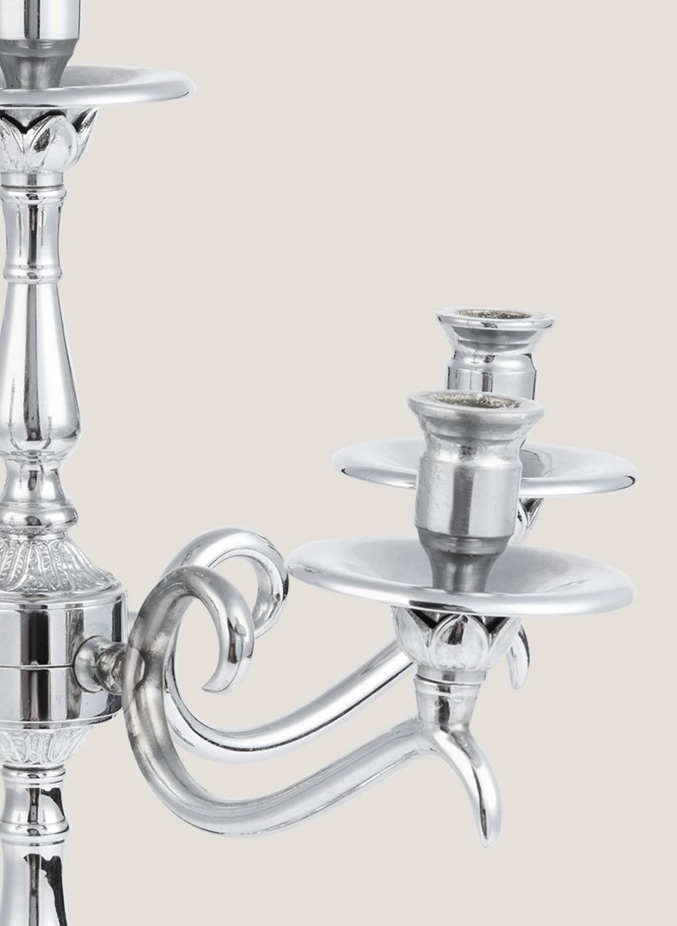 Candelabro vintage 5 brazos