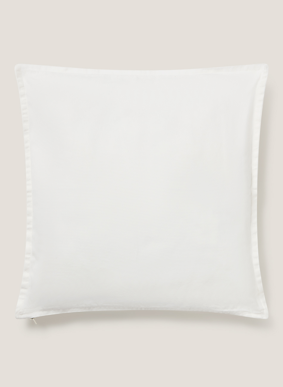 Cojín blanco liso