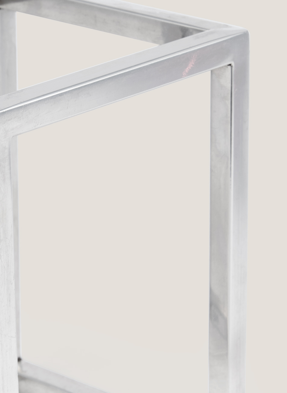 Estructura de inox rectangular