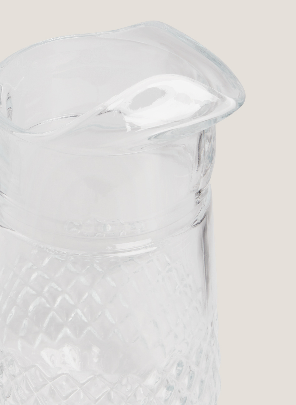 Jarra cristal tallada