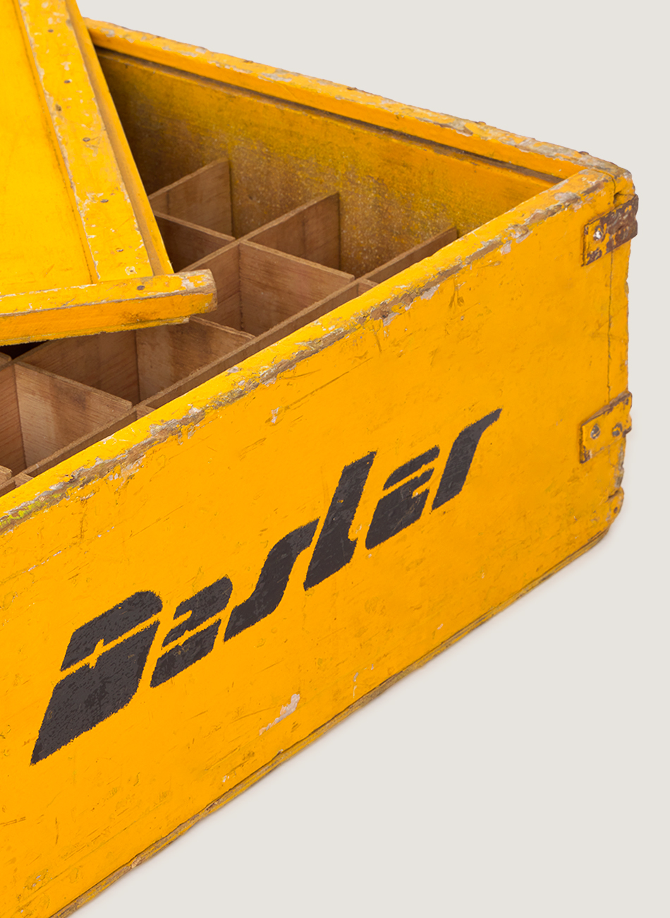 Maleta madera dasler vintage