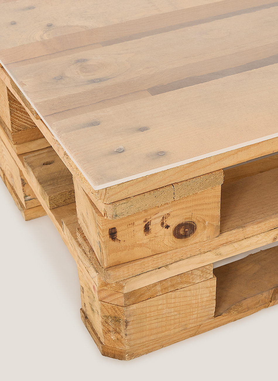 Mesa palet madera