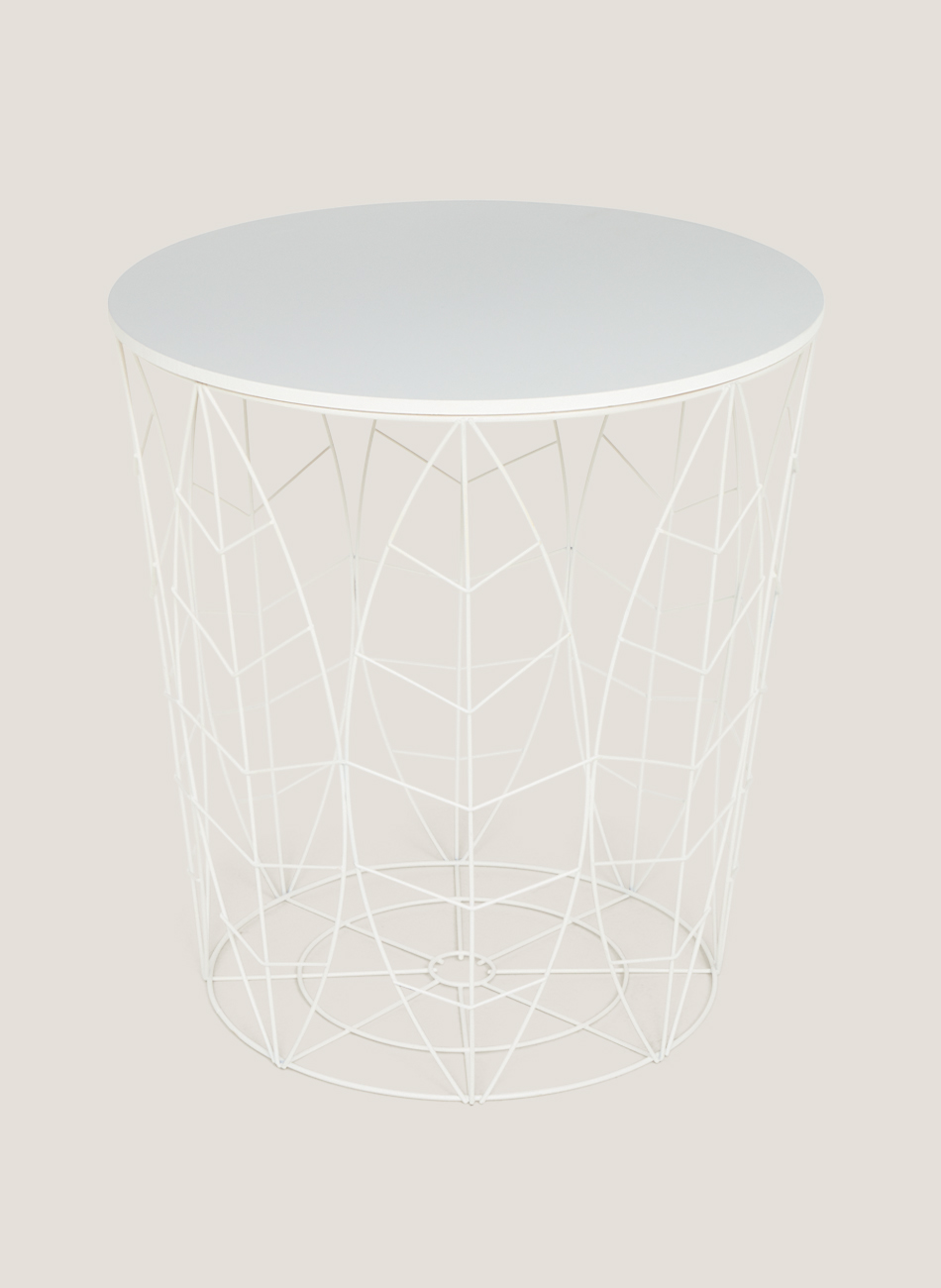 Mesa soft blanca grande