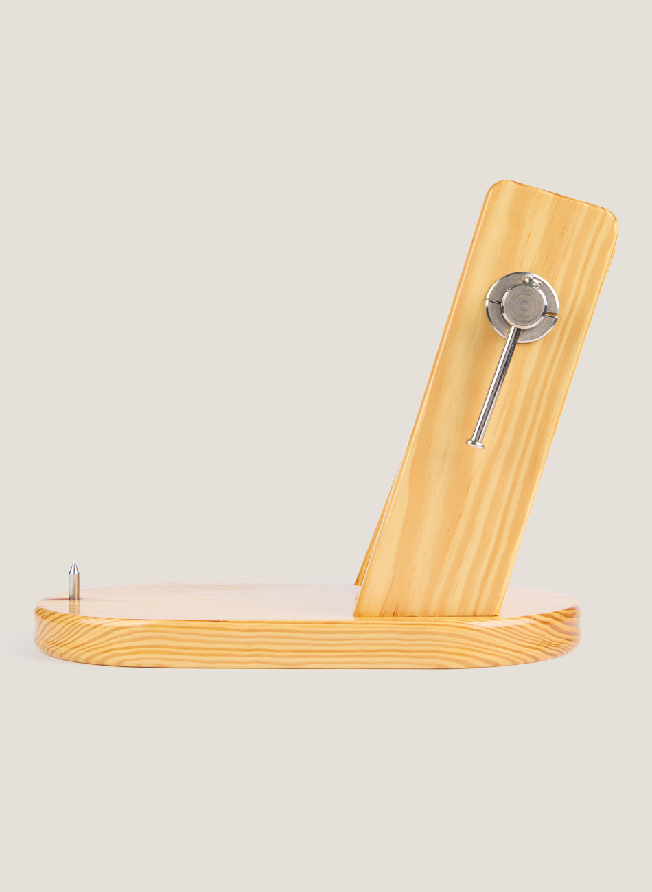 Wooden ham carving stand