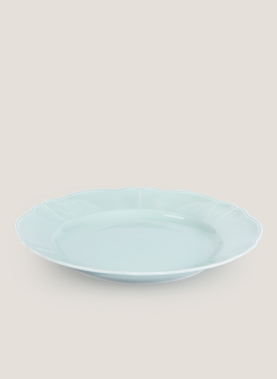 Plato romantic verde