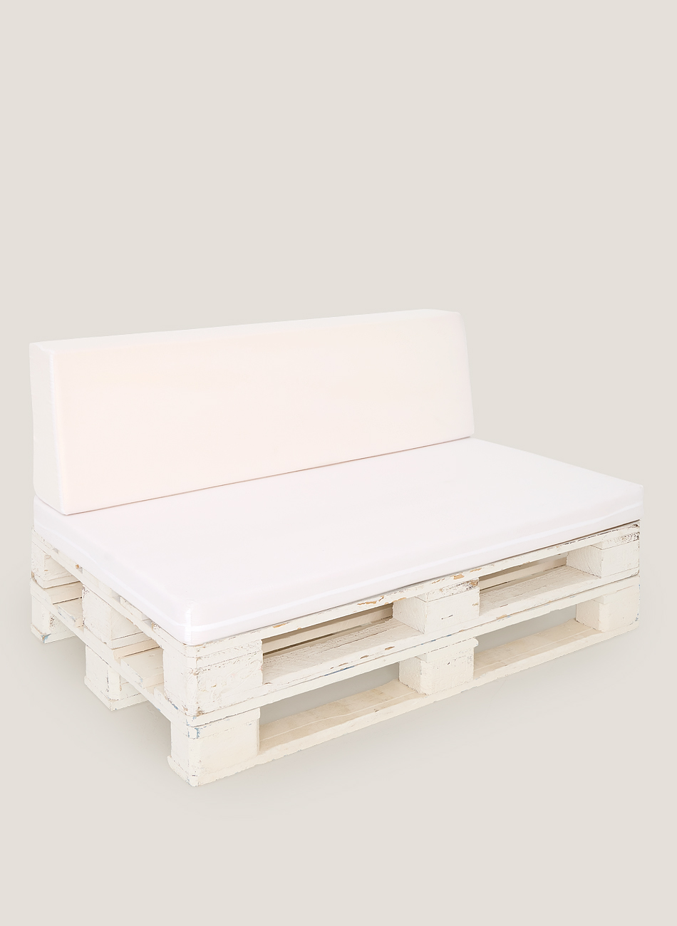 Sofà palet-blanco blanc