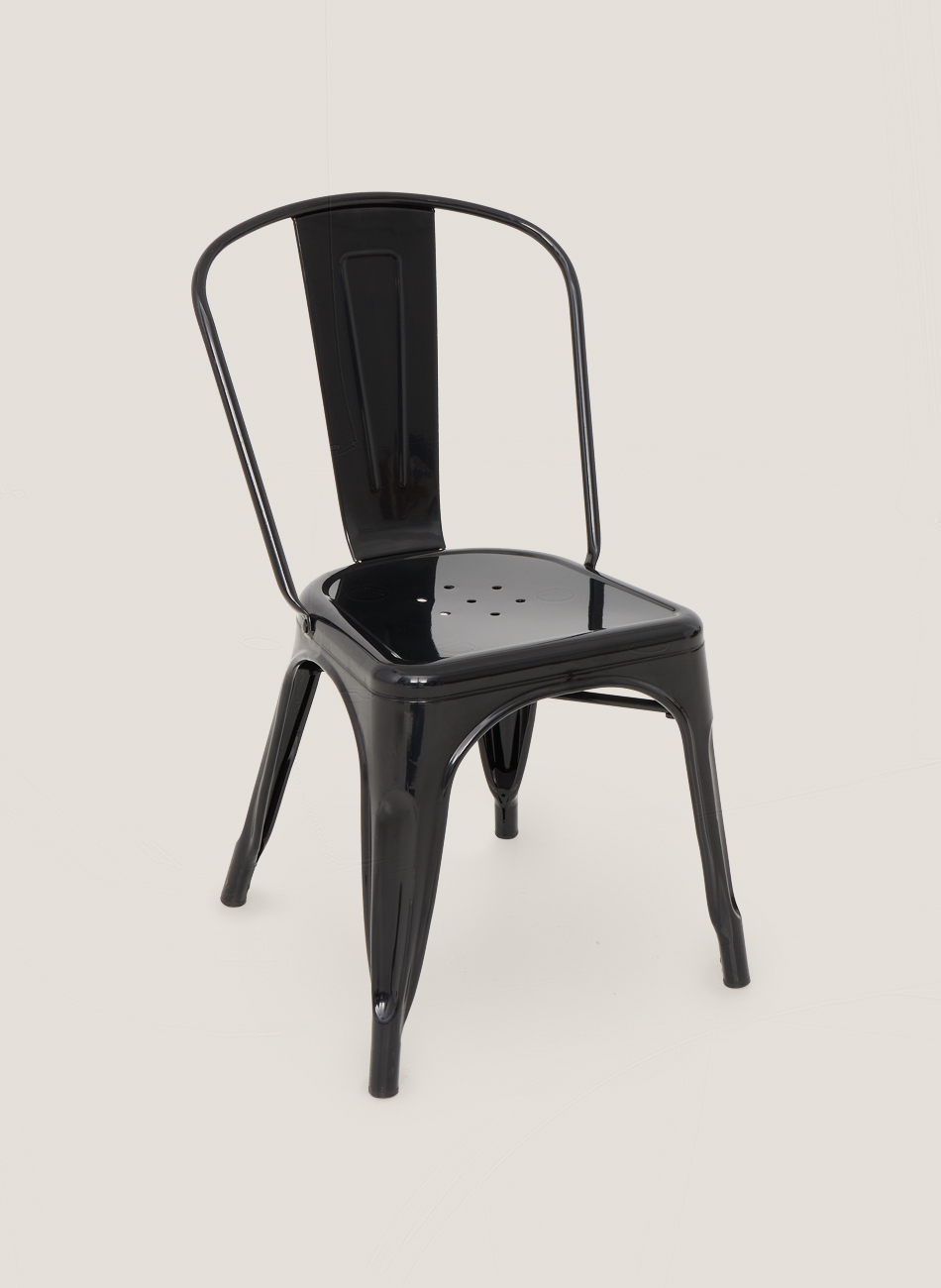 Black fabrik chair