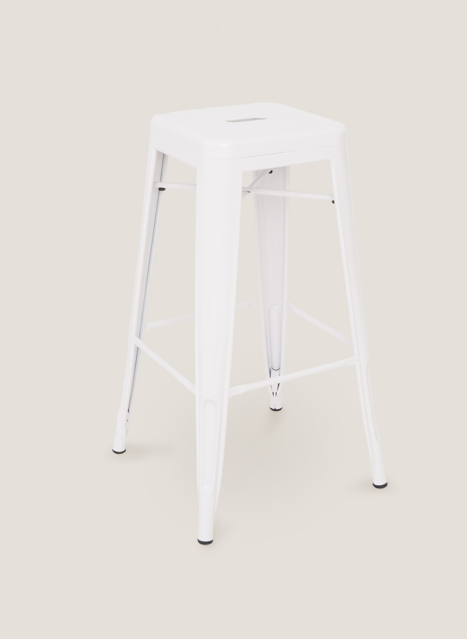 Taburete fabrik blanca