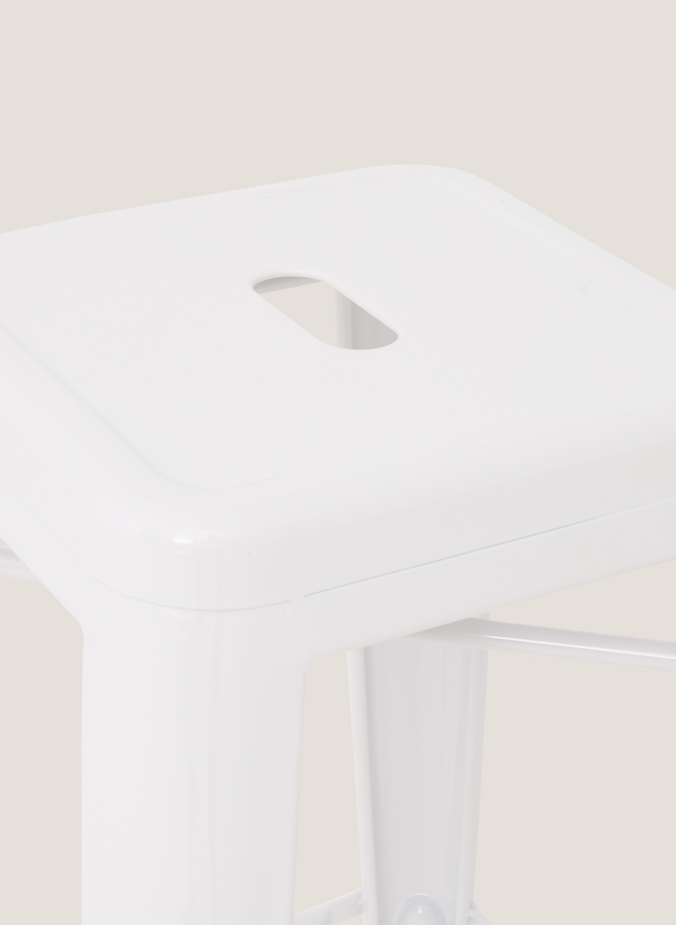 Taburete fabrik blanca