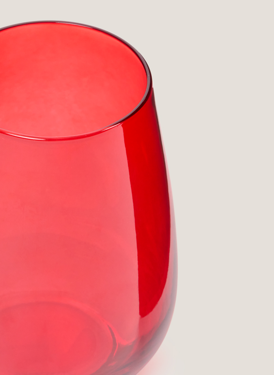 Vaso rojo